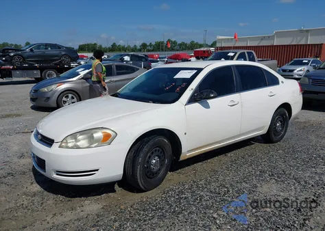 2008 Chevrolet Impala Police z USA, uszkodzony, nr VIN 2G1WS553881251667